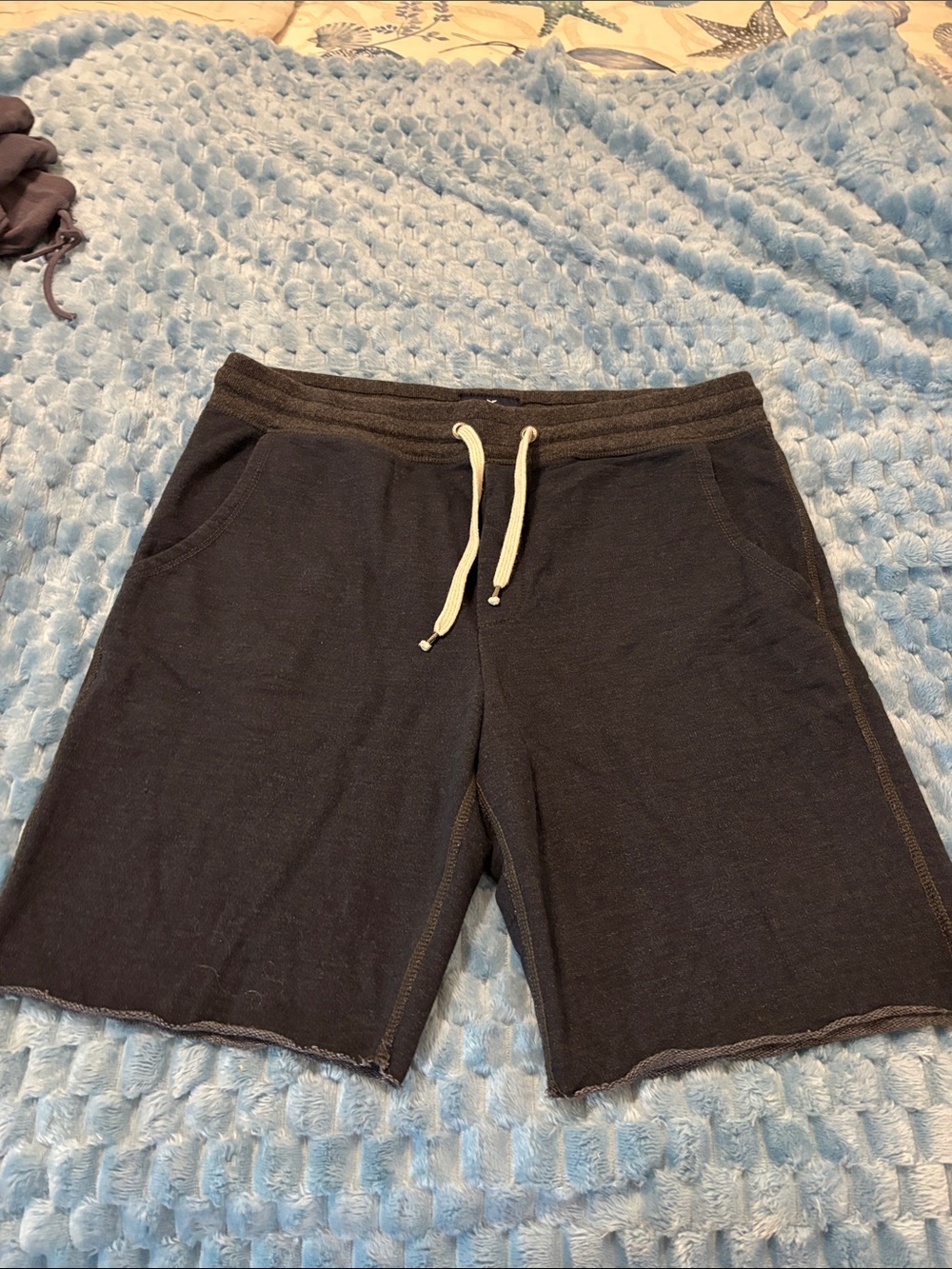American Eagle Outfitters Black Drawstring Athletic Shorts